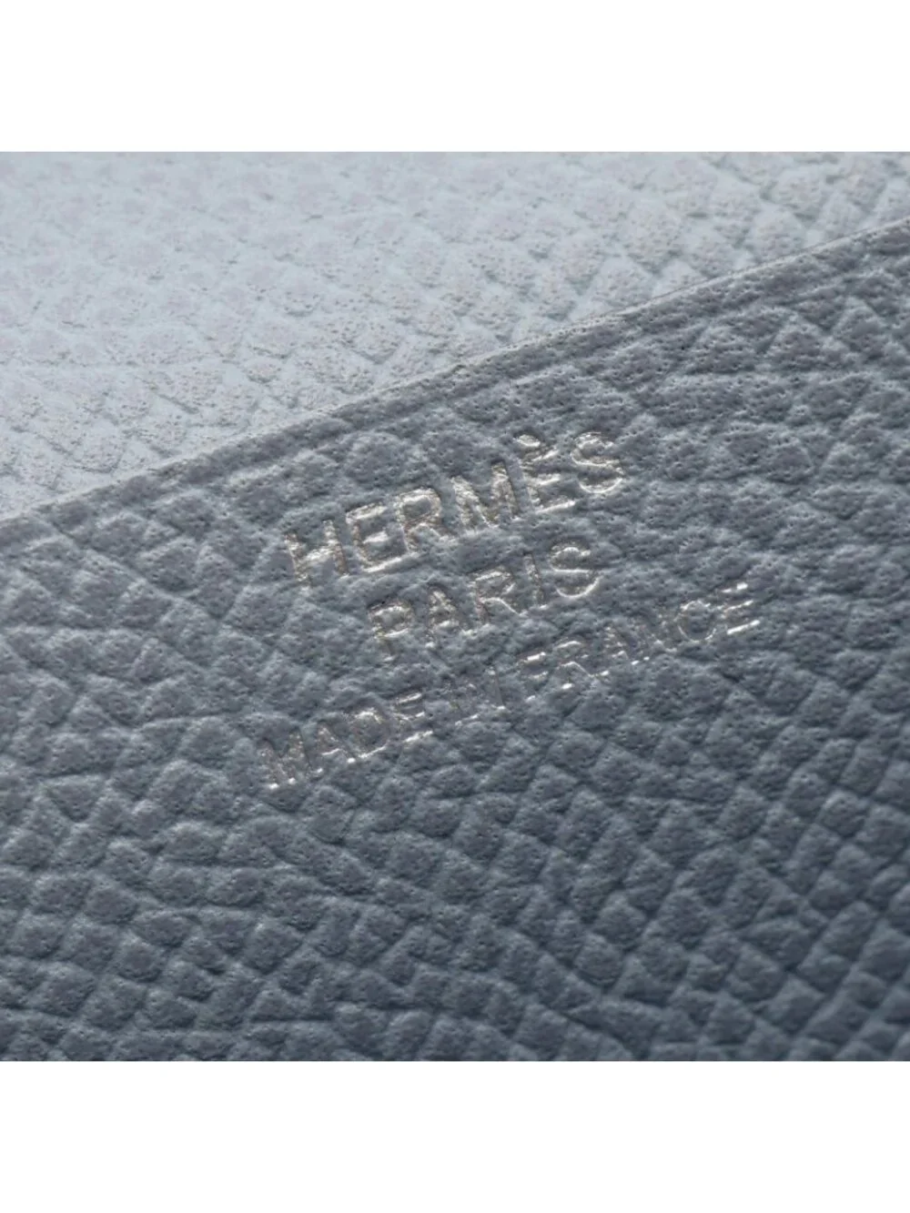 Hermes Bifold Wallet Bearn Soufflet Blue Run